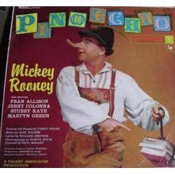 Pinocchio Soundtrack (Original Cast, William Engvick, Alec Wilder) - CD cover