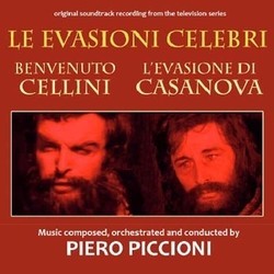 Le Evasioni celebri / Benvenuto Cellini / L'Evasione di Casanova Soundtrack (Piero Piccioni) - CD cover