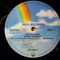 Silent Running サウンドトラック (Joan Baez, Peter Schickele) - CDインレイ
