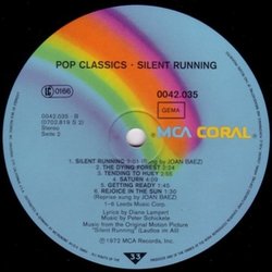 Silent Running Bande Originale (Joan Baez, Peter Schickele) - cd-inlay