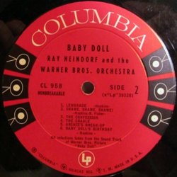 Baby Doll Ścieżka dźwiękowa (Kenyon Hopkins) - wkład CD