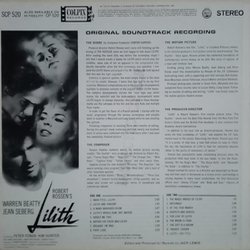 Lilith Bande Originale (Kenyon Hopkins) - CD Arrire