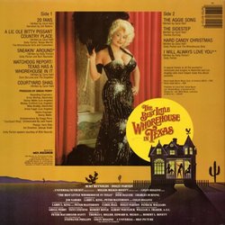 The Best Little Whorehouse in Texas Soundtrack (Various Artists, Patrick Williams) - CD Back cover