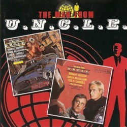 The Man From U.N.C.L.E Soundtrack (Various Artists, Hugo Montenegro) - CD cover