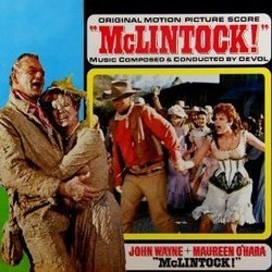 McLintock! Soundtrack (Frank DeVol) - CD cover