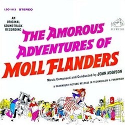 The Amorous Adventures of Moll Flanders Ścieżka dźwiękowa (John Addison) - Okładka CD