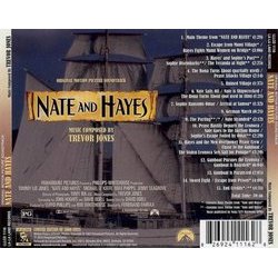 Nate and Hayes Ścieżka dźwiękowa (Trevor Jones) - Tylna strona okladki plyty CD