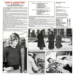 Don't Look Now サウンドトラック (Pino Donaggio) - CD裏表紙