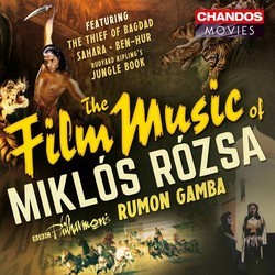 The Film Music of Mikls Rzsa Soundtrack (Mikls Rzsa) - CD cover