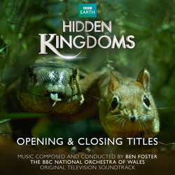 Hidden Kingdoms Trilha sonora (Ben Foster) - capa de CD