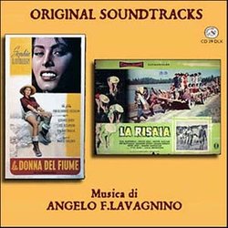 La Donna del Fiume / La Risaia サウンドトラック (Angelo Francesco Lavagnino) - CDカバー