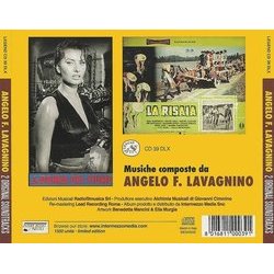 La Donna del Fiume / La Risaia Soundtrack (Angelo Francesco Lavagnino) - CD Back cover