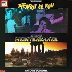 Pierrot le Fou / Mditerrane Ścieżka dźwiękowa (Antoine Duhamel) - Okładka CD