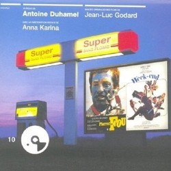 Pierrot Le Fou / Week-End Ścieżka dźwiękowa (Antoine Duhamel) - Okładka CD