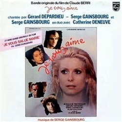 Je Vous Aime Soundtrack (Serge Gainsbourg) - CD cover