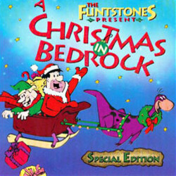A Christmas in Bedrock Soundtrack (Various Artists) - CD cover
