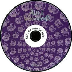 Alice in Wonderland サウンドトラック (Danny Elfman) - CDインレイ