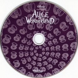 Alice in Wonderland Colonna sonora (Danny Elfman) - cd-inlay