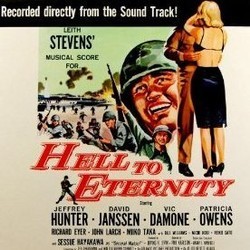 Hell to Eternity Trilha sonora (Leith Stevens) - capa de CD