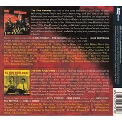 The Five Pennies / The Gene Krupa Story サウンドトラック (Various Artists, Sylvia Fine, MW Sheafe, Leith Stevens) - CD裏表紙