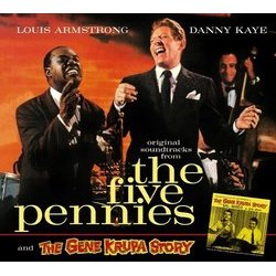 The Five Pennies / The Gene Krupa Story サウンドトラック (Various Artists, Sylvia Fine, MW Sheafe, Leith Stevens) - CDカバー