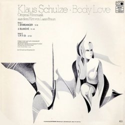 Body Love Soundtrack (Klaus Schulze) - CD Back cover