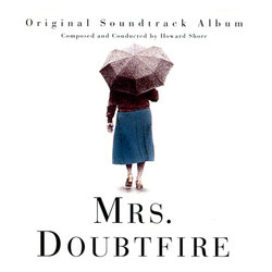 Mrs. Doubtfire Trilha sonora (Howard Shore) - capa de CD
