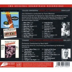 College Confidential / Synanon Ścieżka dźwiękowa (Dean Elliott, Neal Hefti) - Okładka CD
