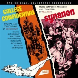 College Confidential / Synanon サウンドトラック (Dean Elliott, Neal Hefti) - CDカバー