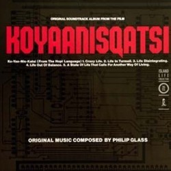 Koyaanisqatsi サウンドトラック (Philip Glass) - CDカバー