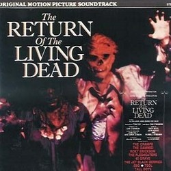 The Return of the Living Dead Ścieżka dźwiękowa (Various Artists) - Okładka CD