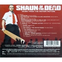 Shaun of the Dead Soundtrack (Various Artists, Dan Mudford, Pete Woodhead) - CD Back cover