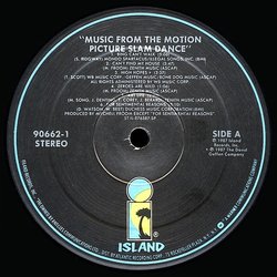 Slam Dance サウンドトラック (Various Artists, Mitchell Froom) - CDインレイ