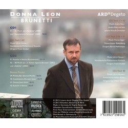 Donna Leon Ścieżka dźwiękowa (Florian Appl, Ulrich Reuter, Andr Rieu) - Tylna strona okladki plyty CD
