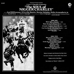 The Soul of Nigger Charley サウンドトラック (Don Costa) - CD裏表紙