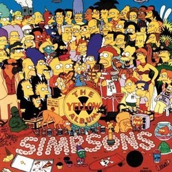 Simpsons: The Yellow Album Trilha sonora (Various Artists) - capa de CD