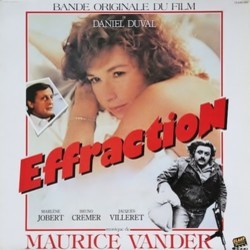Effraction Trilha sonora (Maurice Vander) - capa de CD