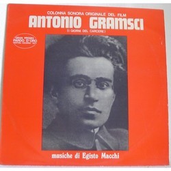 Antonio Gramsci Ścieżka dźwiękowa (Egisto Macchi) - Okładka CD
