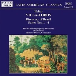 Discovery of Brazil Colonna sonora (Heitor Villa-Lobos) - Copertina del CD