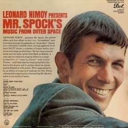Mr. Spock's Music from Outer Space Soundtrack (Various Artists, Leonard Nimoy) - CD Back cover