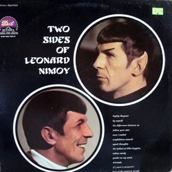 Two Sides Of Leonard Nimoy Soundtrack (Various Artists, Leonard Nimoy) - CD cover