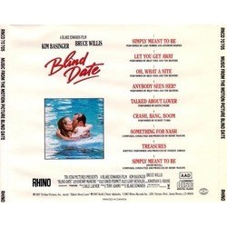 Blind Date サウンドトラック (Various Artists, Henry Mancini) - CD裏表紙