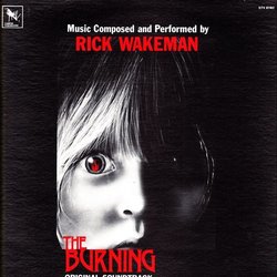 The Burning Colonna sonora (Rick Wakeman) - Copertina del CD