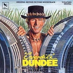 Crocodile Dundee Trilha sonora (Peter Best) - capa de CD
