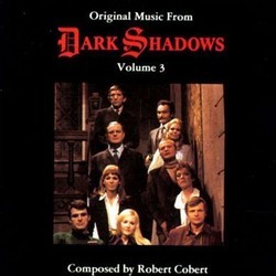 Dark Shadows - Volume 3 Trilha sonora (Robert Cobert) - capa de CD