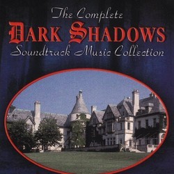 Dark Shadows Trilha sonora (Robert Cobert) - capa de CD