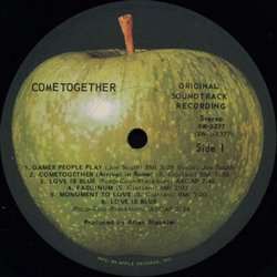 Cometogether Ścieżka dźwiękowa (Stelvio Cipriani, The Dells, Joe South) - wkład CD