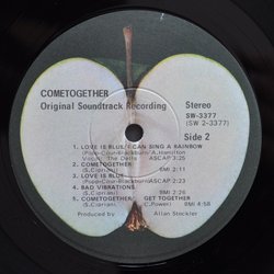 Cometogether Soundtrack (Stelvio Cipriani, The Dells, Joe South) - cd-inlay