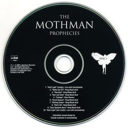 The Mothman Prophecies Colonna sonora (Various Artists,  tomandandy) - cd-inlay