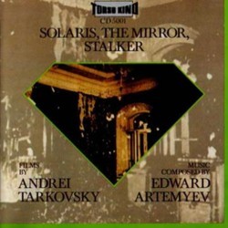 Solaris, The Mirror, Stalker Trilha sonora (Eduard Artemyev) - capa de CD